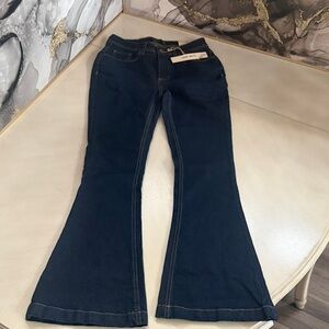 Studio Navy Flare Jeans